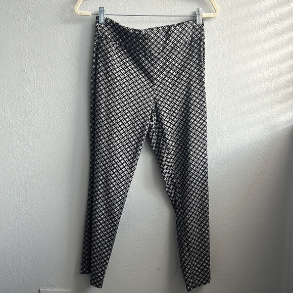 Black print pant (stretch) - Picture 2 of 4